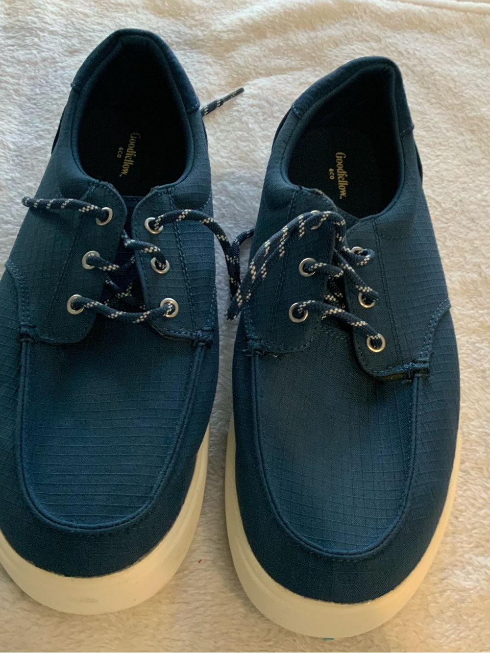 Goodfellow & Co Men’s Navy Canvas Casual Shoes size 13 new sku 4004